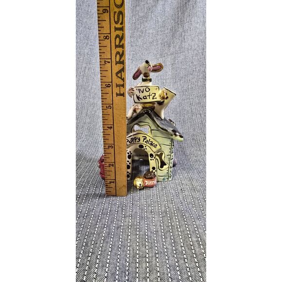 Puppy Palace" Tealight Candle Holder - Picture 6 of 7